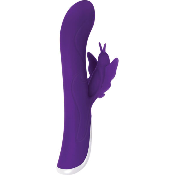 Wibrator punktu G Evolved Fioletowy Motyl - obrazek 5