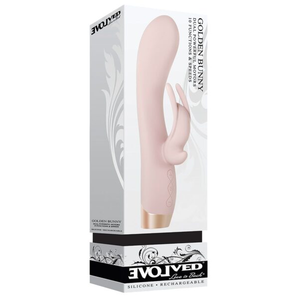 Wibrator punktu G Evolved Bunny Różowy - obrazek 5