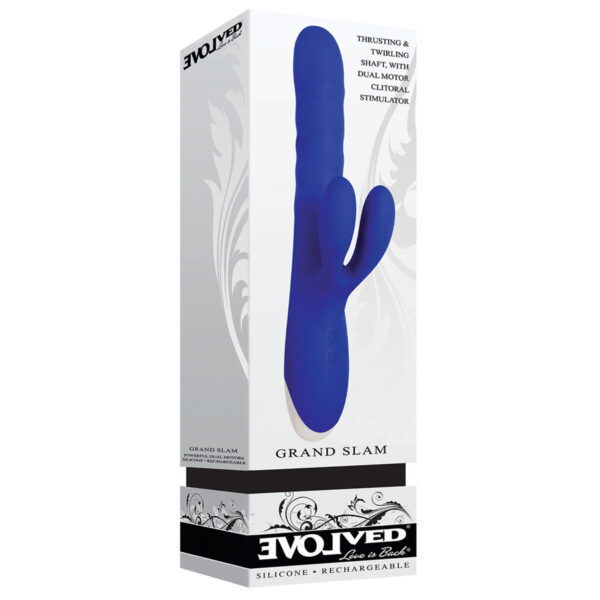 Wibrator punktu G Evolved Grand Slam Niebieski - obrazek 7