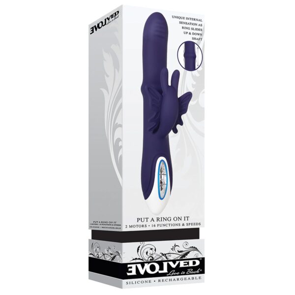 Wibrator punktu G Evolved Fioletowy - obrazek 2