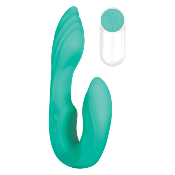 Wibrator punktu G Gender X Strapless Kolor Zielony