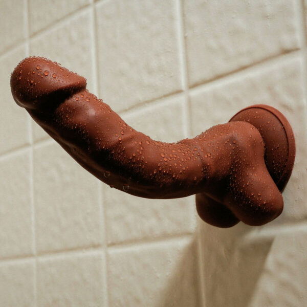 Realistyczne dildo Evolved TPE Ø 3,2 cm - obrazek 4