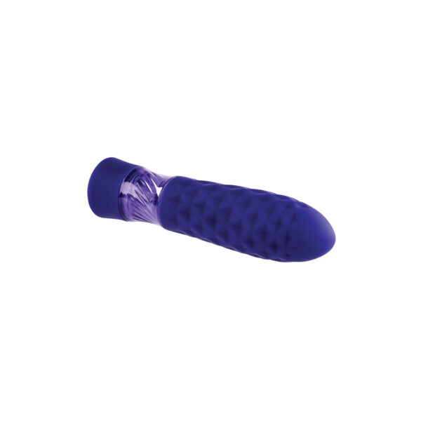 Mini Wibrator Evolved Raver Fioletowy - obrazek 3