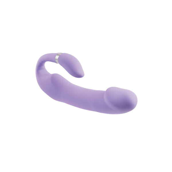 Masturbator do podwójnej penetracji Gender X Orgasmic Orchid Fioletowy - obrazek 6