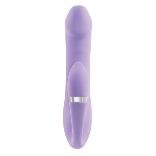 Masturbator do podwójnej penetracji Gender X Orgasmic Orchid Fioletowy - obrazek 7