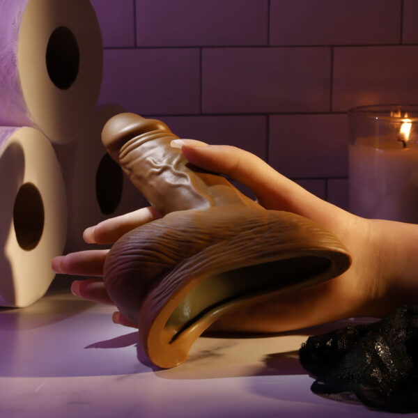 Realistyczne dildo Gender X Silikon Ø 3,8 cm - obrazek 8