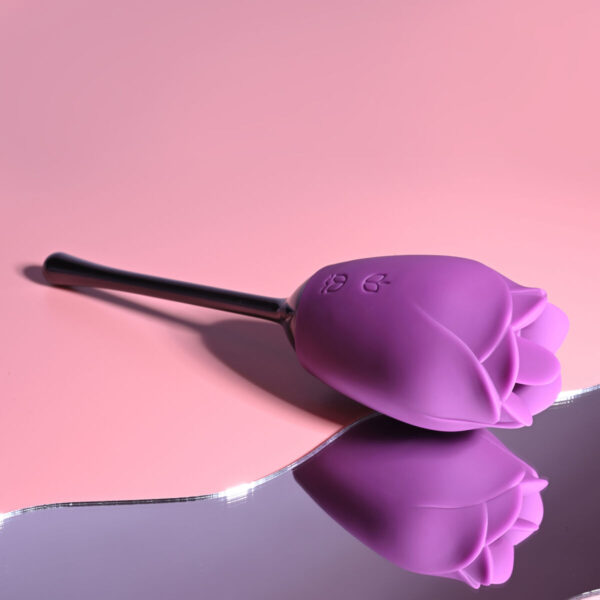 Stymulator łechtaczkowy Playboy Fioletowy - obrazek 3