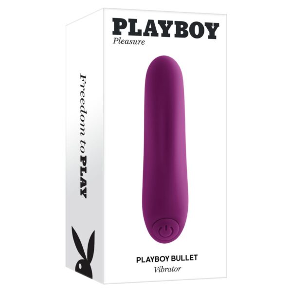 Wibrujący pocisk Playboy Fioletowy - obrazek 5