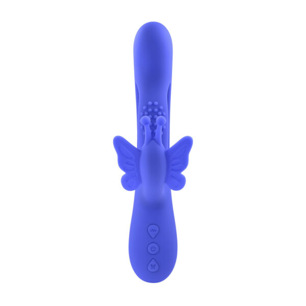 Wibrator punktu G Evolved Fioletowy Motyl - obrazek 3