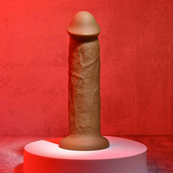 Realistyczne dildo Evolved Silikon Ø 5 cm (17,8 cm) - obrazek 4