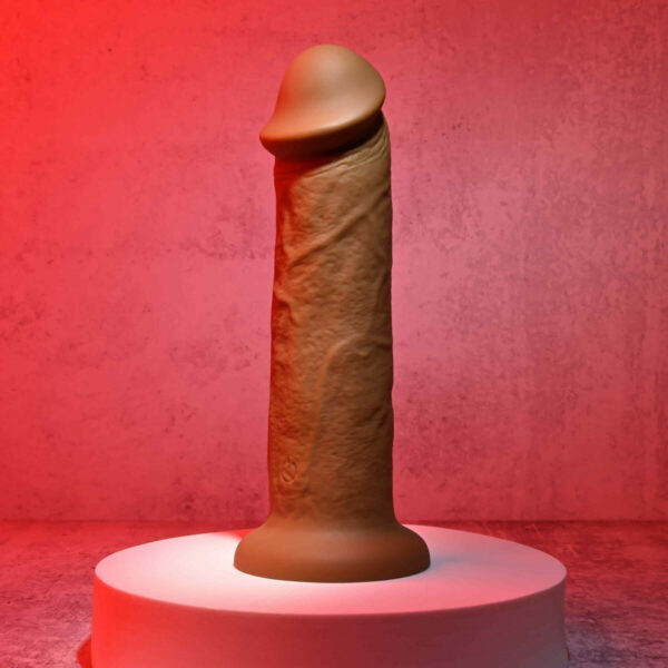 Realistyczne dildo Evolved Silikon Ø 5 cm (17,8 cm) - obrazek 5