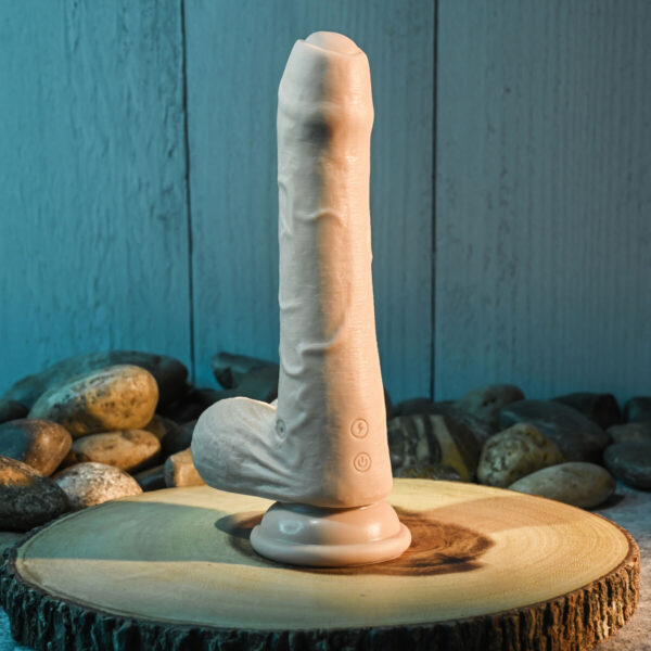 Realistyczne dildo Evolved Silikon ABS Ø 3,6 cm (14,6 cm) - obrazek 7