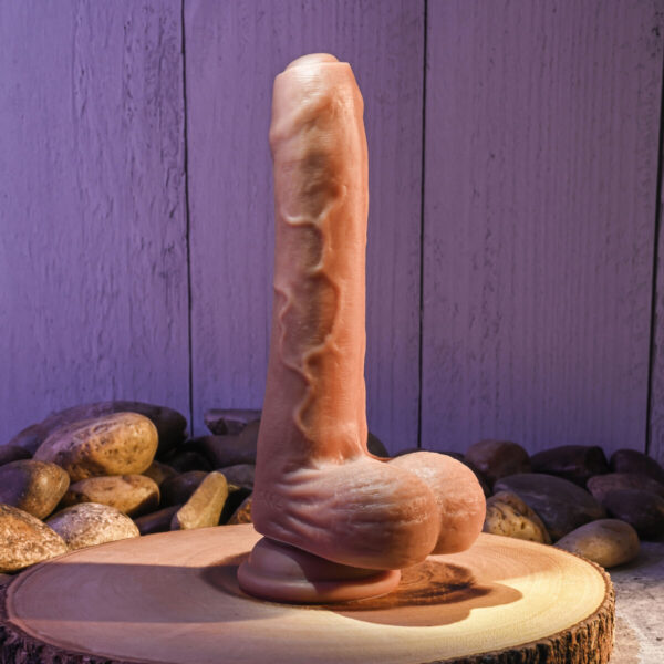 Realistyczne dildo Evolved Silikon ABS Ø 3,6 cm (14,6 cm) - obrazek 7