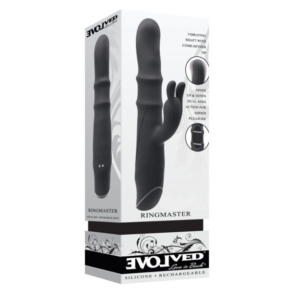 Wibrator punktu G Evolved Ringmaster Czarny - obrazek 8