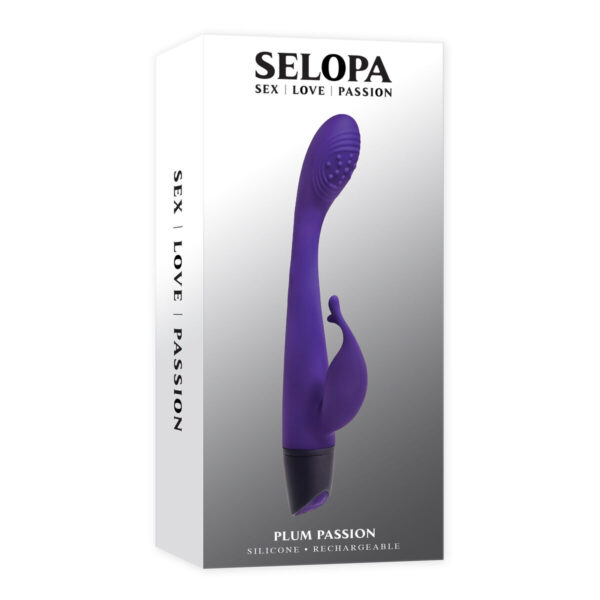 Wibrator punktu G Selopa Plum Passion Fioletowy - obrazek 5