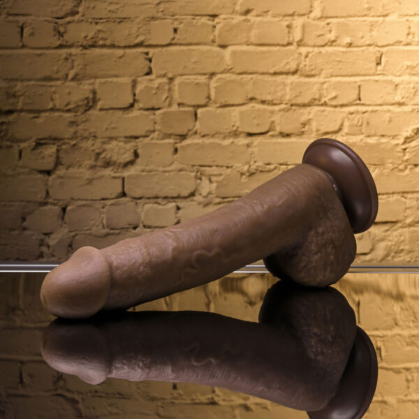 Realistyczne dildo Selopa TPE Ø 3,9 cm (15,9 cm) - obrazek 8