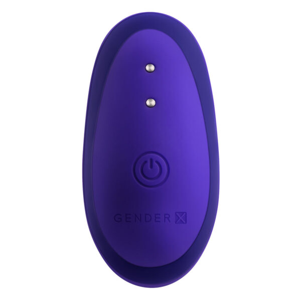 Zatyczka Analna Gender X ANYBODY'S Fioletowy (8,9 cm) - obrazek 5