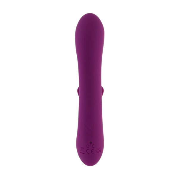 Wibrator punktu G Playboy Bunny Czerwony - obrazek 6