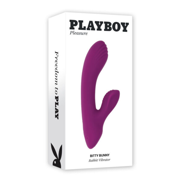 Wibrator punktu G Playboy Bunny Czerwony - obrazek 8