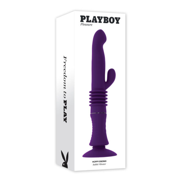 Wibrator punktu G Playboy Hoppy Fioletowy - obrazek 7