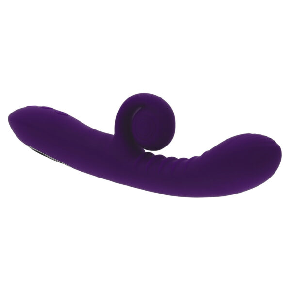 Wibrator punktu G Playboy Curlicue Fioletowy - obrazek 6