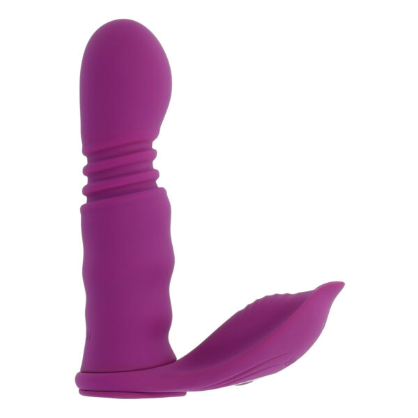 Mini Wibrator Playboy Fioletowy - obrazek 4