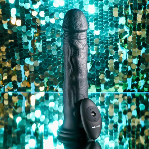 Realistyczne dildo Evolved Silikon ABS Ø 5 cm (19 cm) - obrazek 3