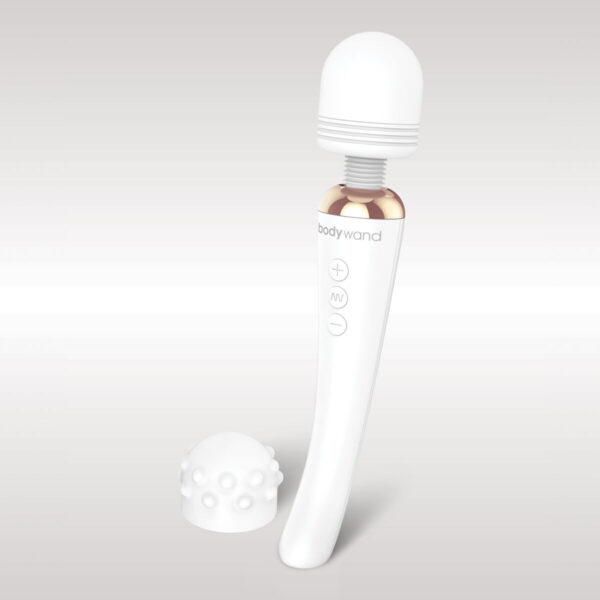 bezprzewodowy masażer PalmPower Curve Bodywand Bodywand Curve Biały - obrazek 2