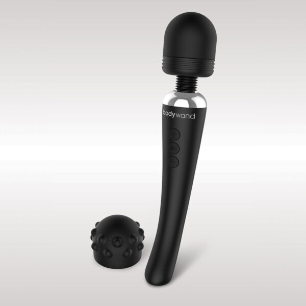 bezprzewodowy masażer PalmPower Curve Bodywand Bodywand Curve Czarny - obrazek 2