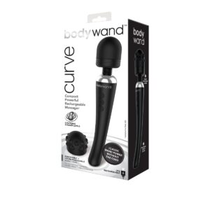 bezprzewodowy masażer PalmPower Curve Bodywand Bodywand Curve Czarny