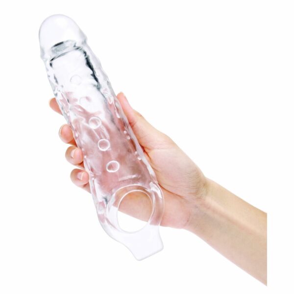 Nakładka na penisa Size Up Ø 4,5 cm 22 cm - obrazek 3