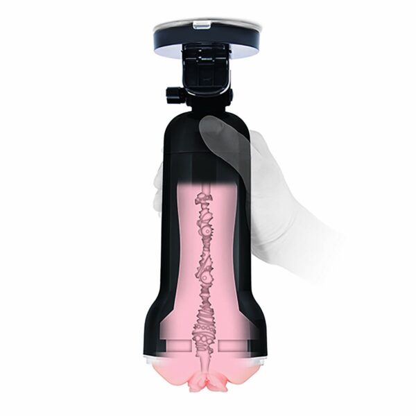 Endurance masturbator w kształcie tyłka Zolo Czarny - obrazek 3