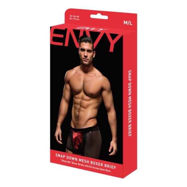 Bokserki Męskie Envy Czarny S/M