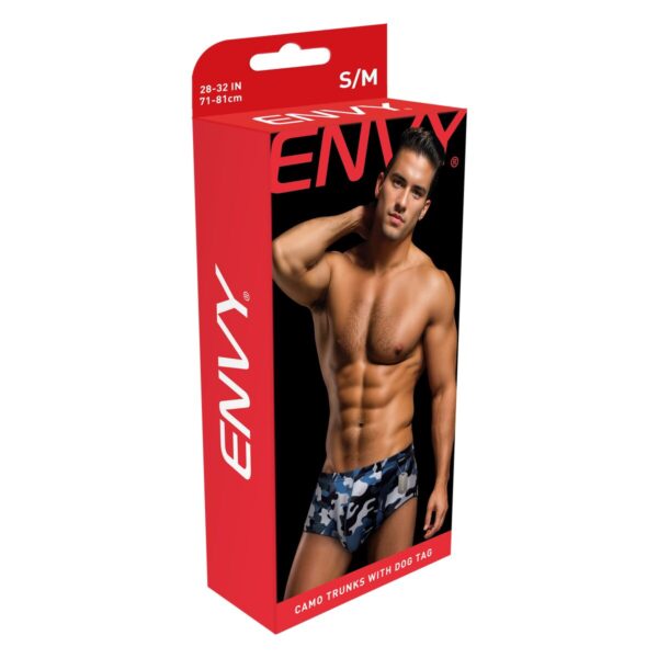 Klasyczne slipy Envy Niebieski L/XL - obrazek 5