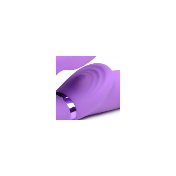 Dildo Strap-On XR Liliowy - obrazek 3