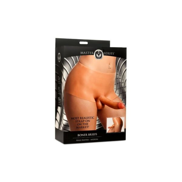 Realistyczne dildo XR Silikon M - obrazek 2
