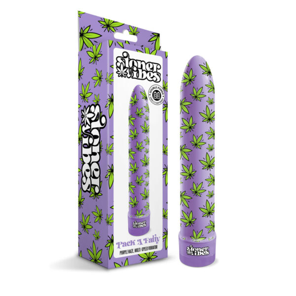 Wibrujący pocisk NS Novelties Stoner vibes Fioletowy - obrazek 3