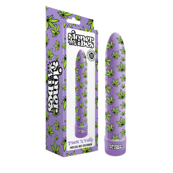 Wibrujący pocisk NS Novelties Stoner vibes Fioletowy - obrazek 4