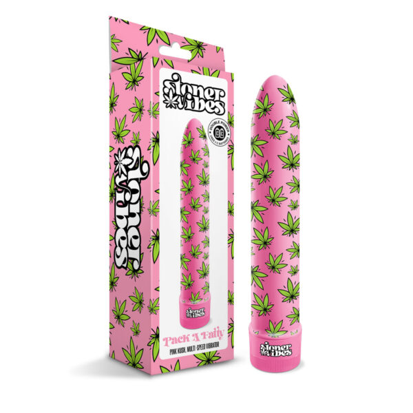 Wibrujący pocisk NS Novelties Stoner vibes Różowy - obrazek 3