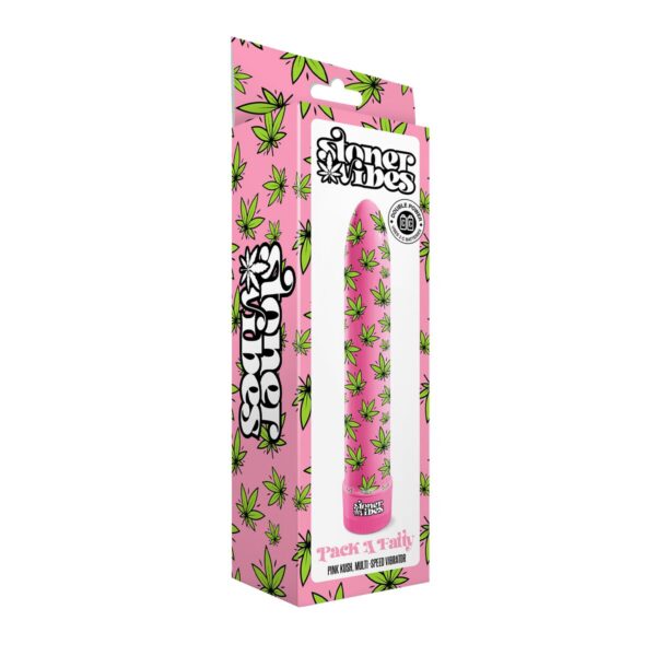 Wibrujący pocisk NS Novelties Stoner vibes Różowy - obrazek 7