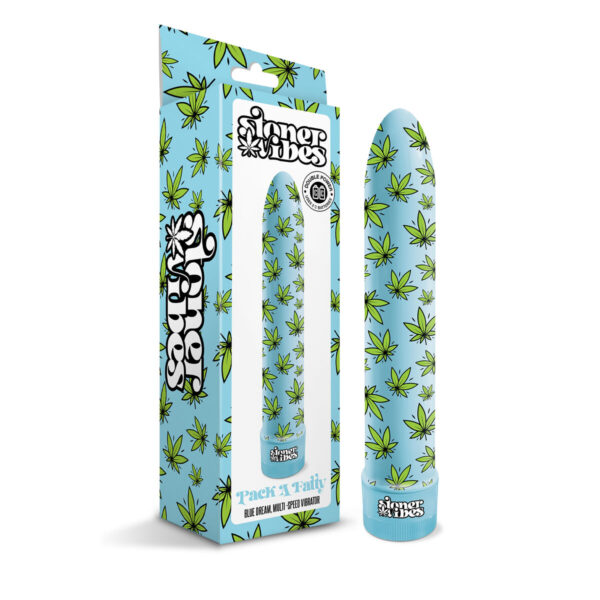 Wibrujący pocisk NS Novelties Stoner vibes Niebieski - obrazek 3