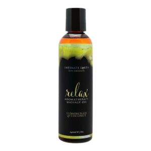 olejek do masażu relaksujący 240 ml Intimate Earth Cytrusowy Słodki