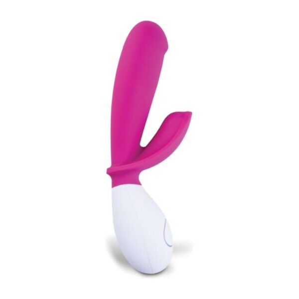 Snuggle wibrator podwójnej stymulacji Lovelife by OhMiBod AT015 Biały/Różowy