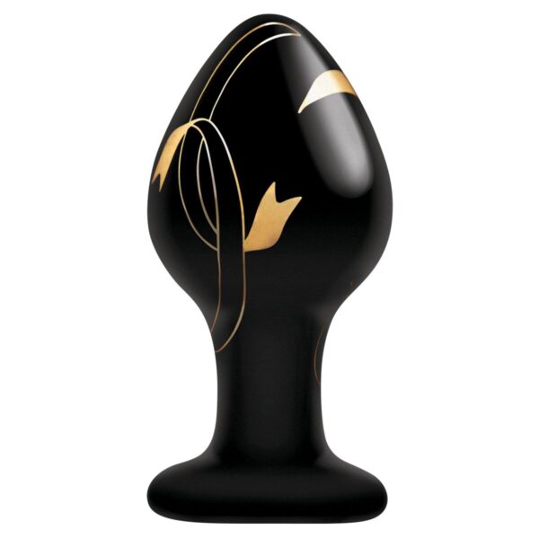 Zatyczka Analna Secret Kisses Czarny (8,9 cm) - obrazek 2