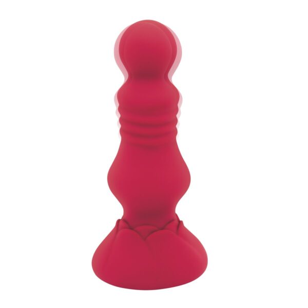Wibrator analny Secret Kisses Czerwony - obrazek 2