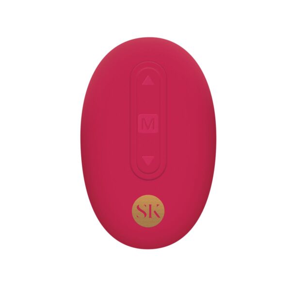 Wibrator analny Secret Kisses Czerwony - obrazek 4