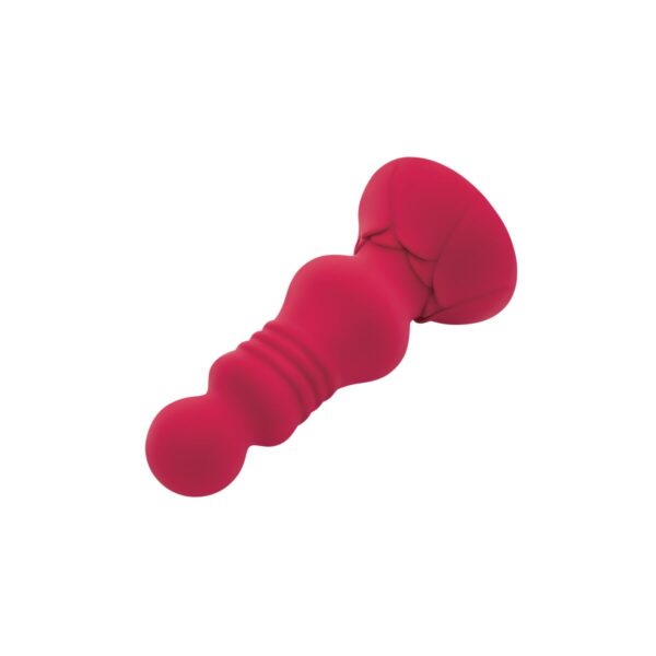 Wibrator analny Secret Kisses Czerwony - obrazek 5