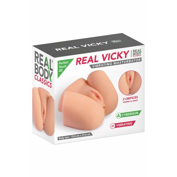 Masturbator Real Body VICKY Realistyczny - obrazek 2