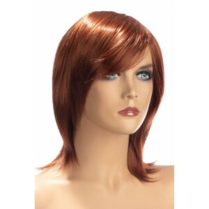 Akcesoria Erotyczne World Wigs Zoe Czerwony peruka