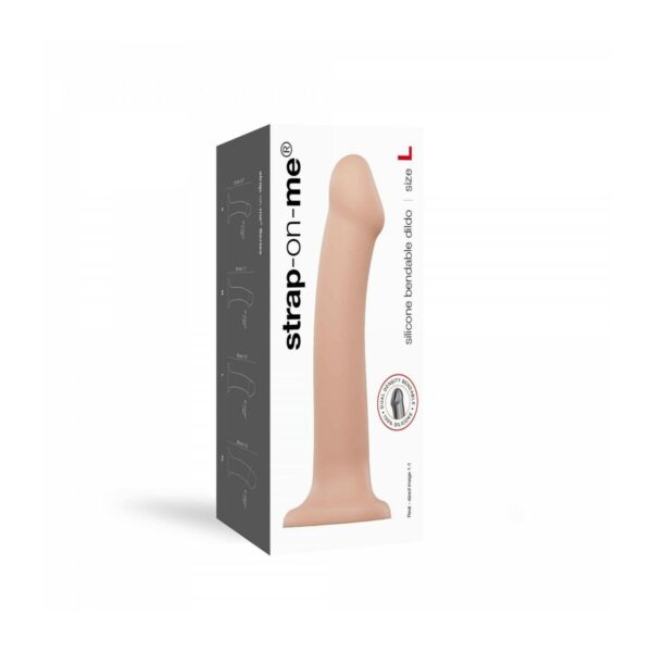 Dildo Strap-on-me 6013113 Beżowy L - obrazek 5